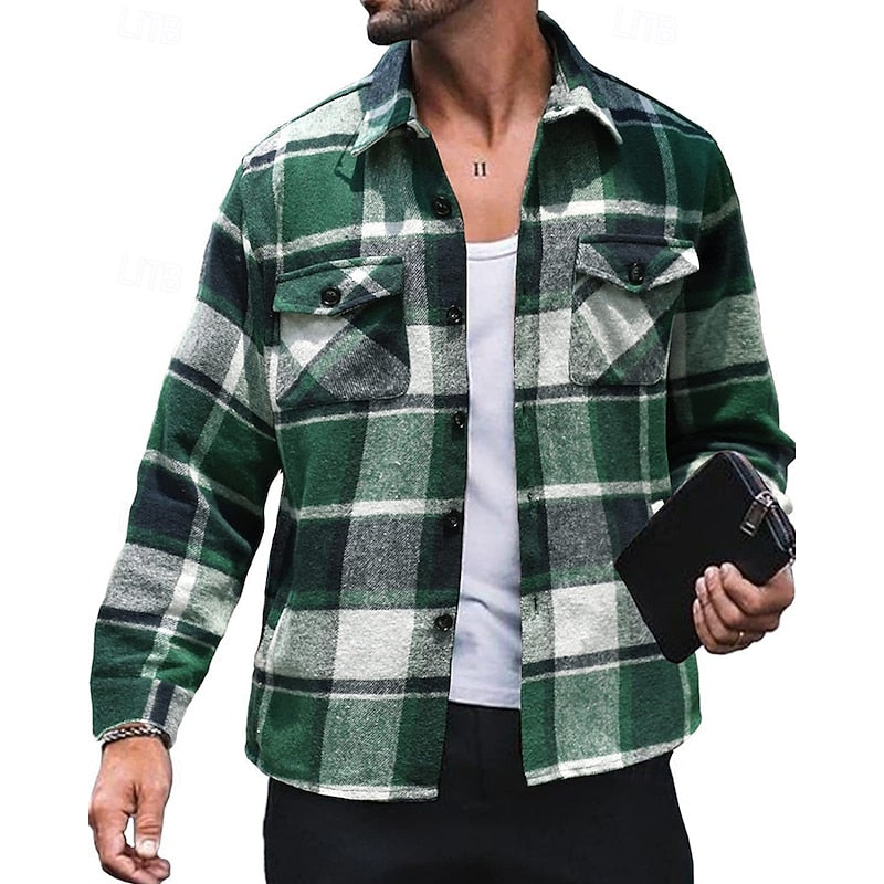 Garrett | Rugged Check Shacket