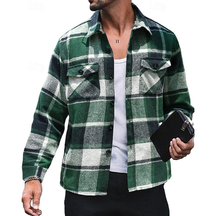 Garrett | Rugged Check Shacket