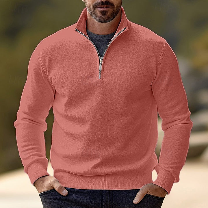 Clifford | Refined Half-Zip Pullover