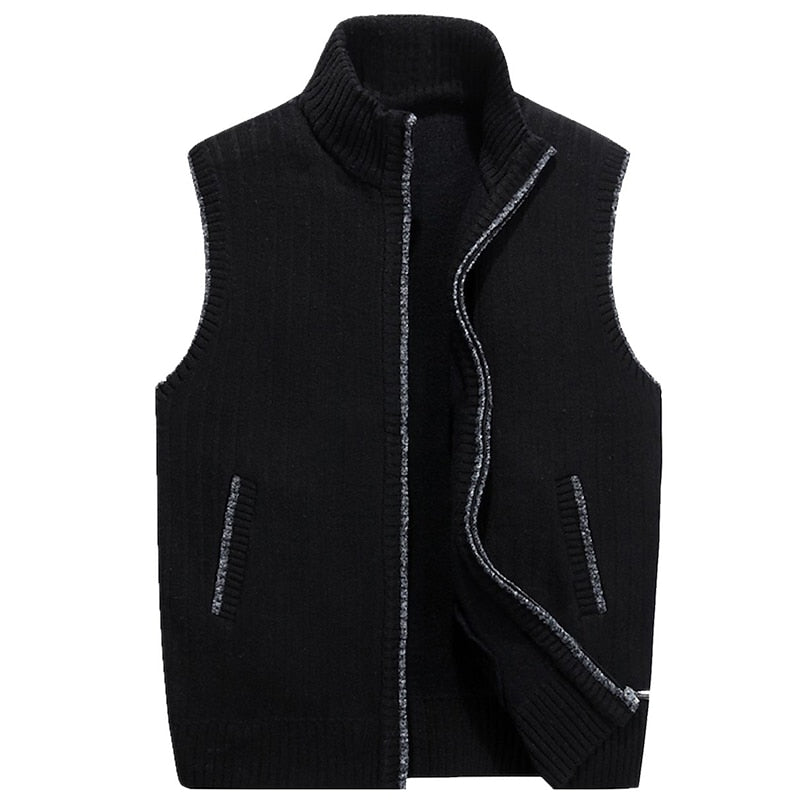 Gregory | Zip-Up Stand Collar Gilet
