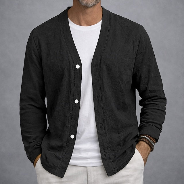 Tobias | Relaxed Button Cardigan