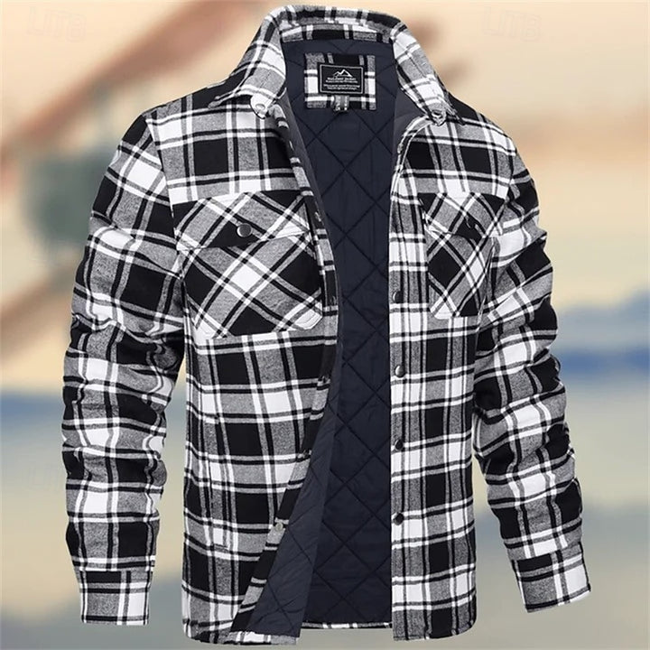 Foster | Insulated Plaid Shirt Jacket