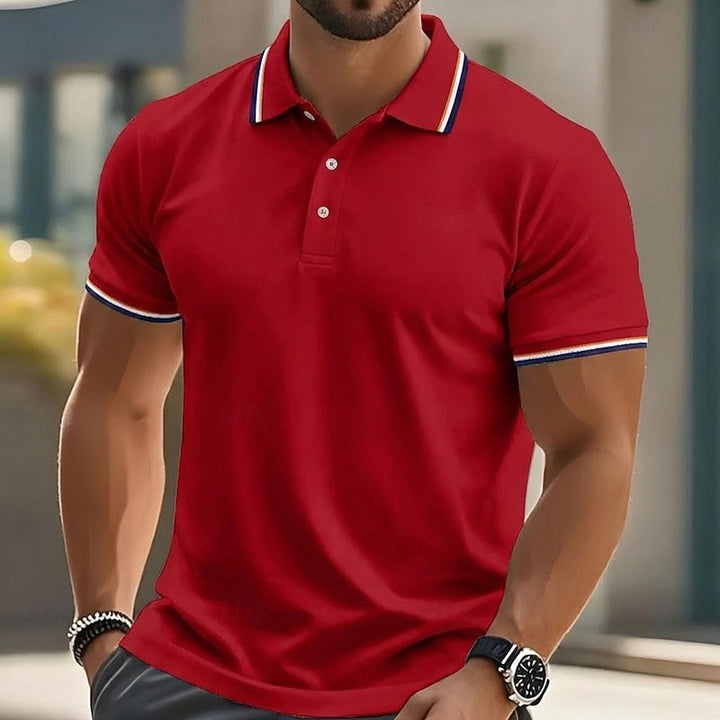 Gerald | Refined Short-Sleeve Polo Shirt