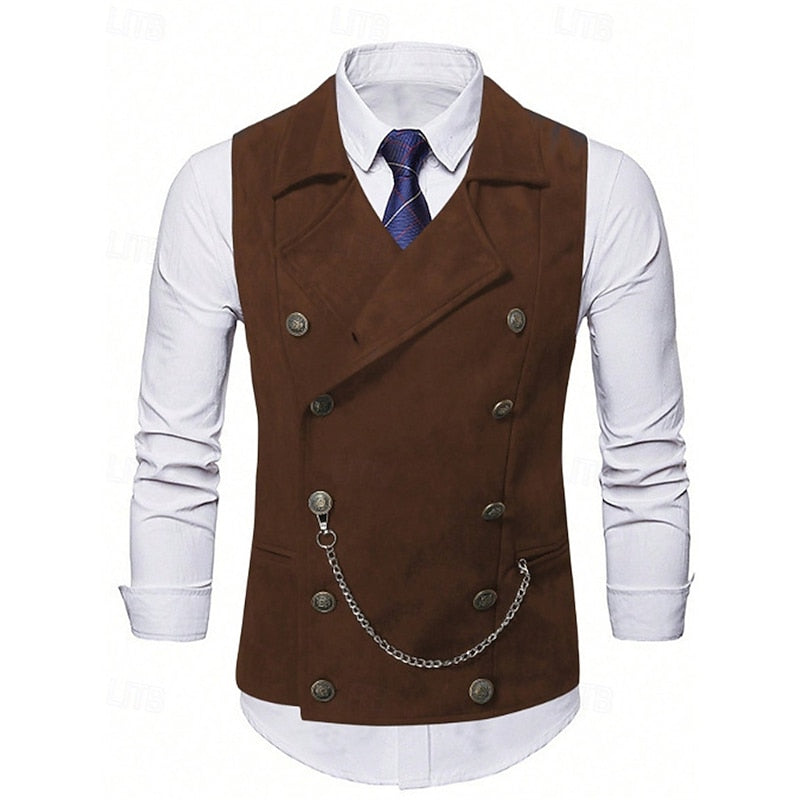 Ambrose | Double-Breasted Lapel Waistcoat