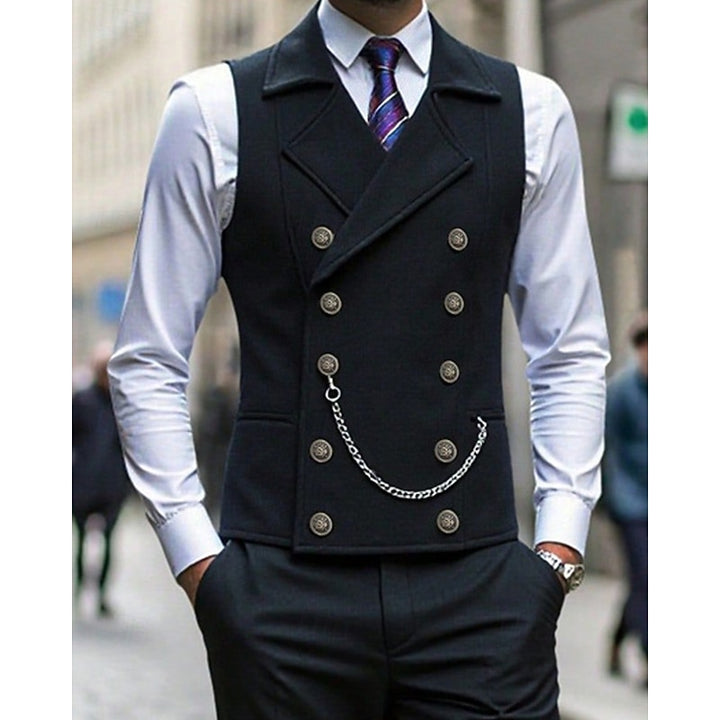 Ambrose | Double-Breasted Lapel Waistcoat