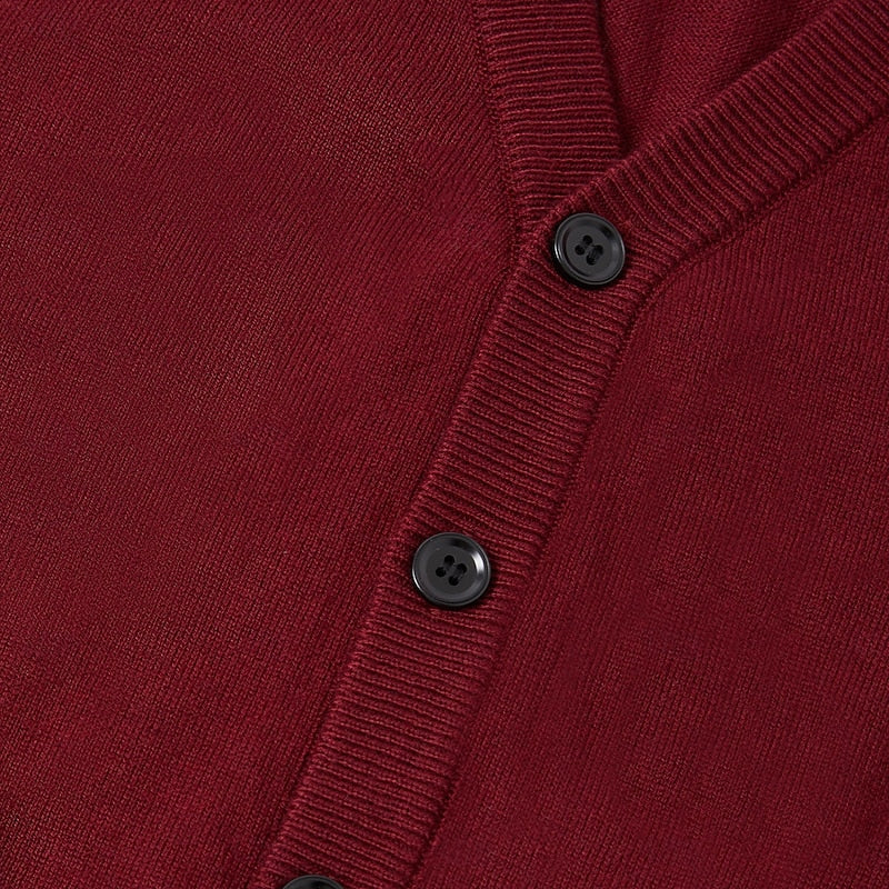 Everett | Christmas Buttoned Sweater Vest