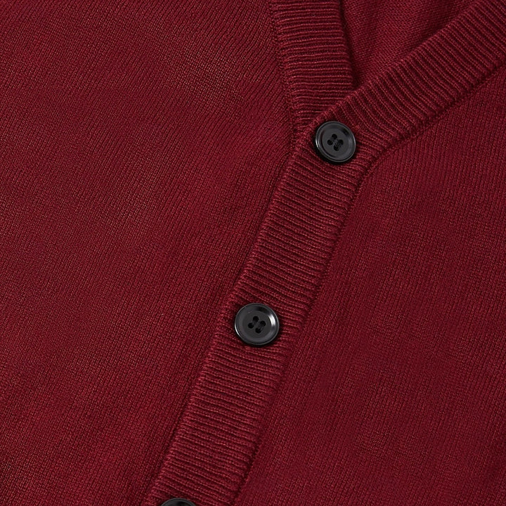 Everett | Christmas Buttoned Sweater Vest