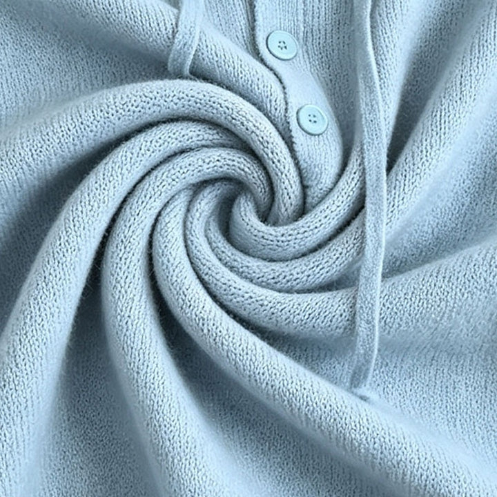 Cerys | Relaxed Hooded Knit Hoodie
