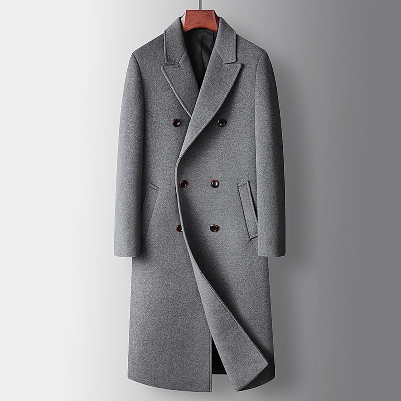 Ashton | Tailored Double-Breasted Overcoat