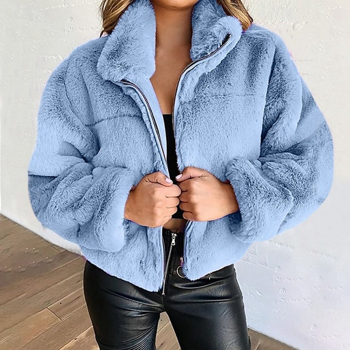 Odile | Cosy Cropped Zip Jacket