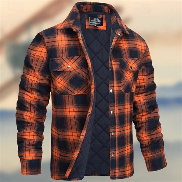 Foster | Insulated Plaid Shirt Jacket