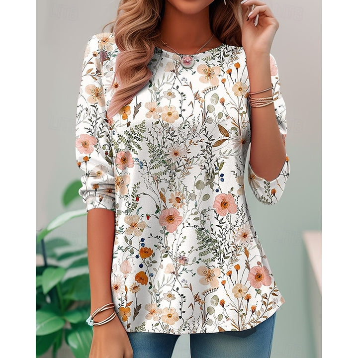 Hazel | Floral Long-Sleeve Top