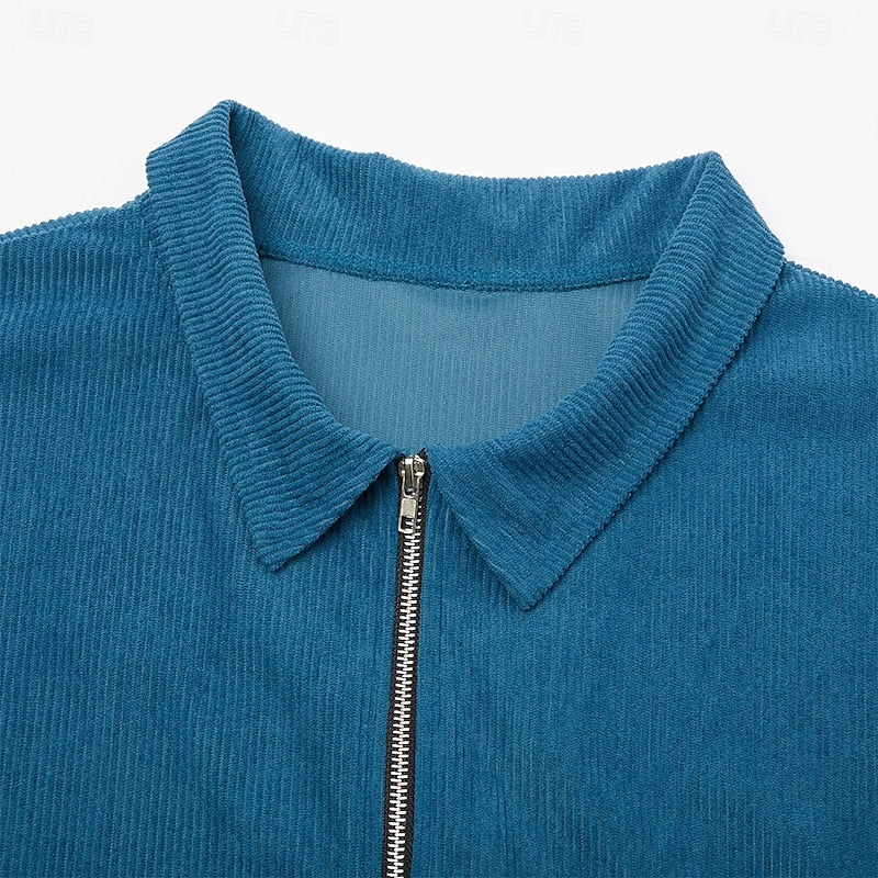 Cormac | Textured Zip Jacket