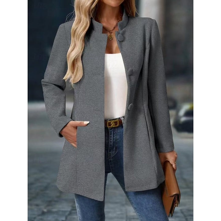 Lucille | Refined Stand-Collar Coat