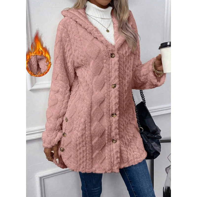 Yvette | Cosy Hooded Jacket