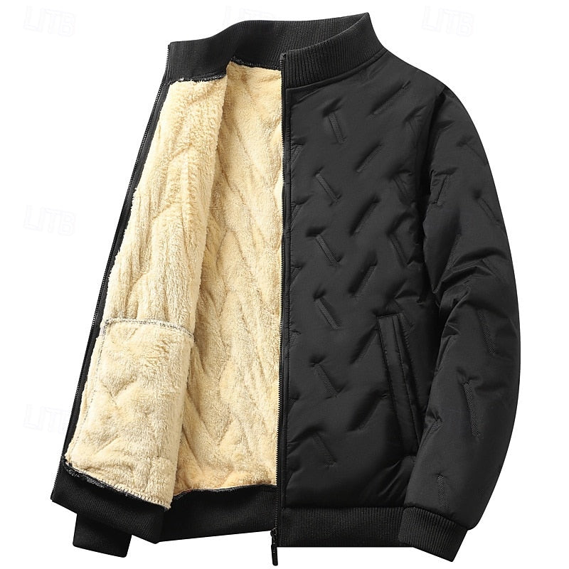 Calvin | Quilted Bomber Jacket