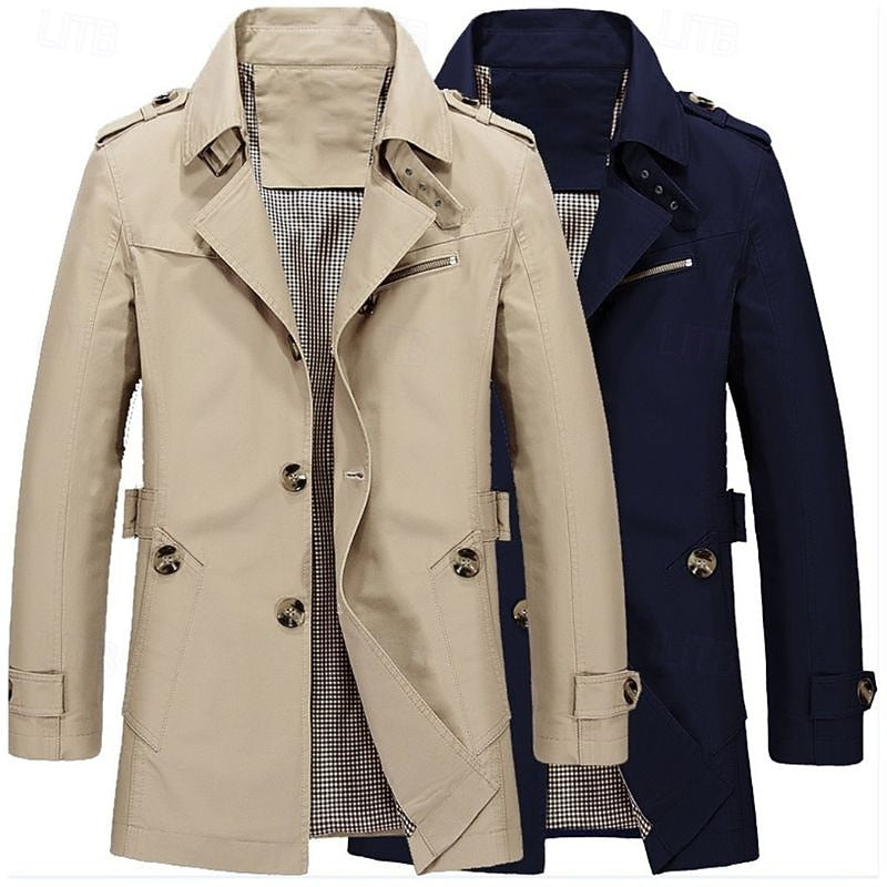 Warren | Refined Single-Breasted Trench Coat