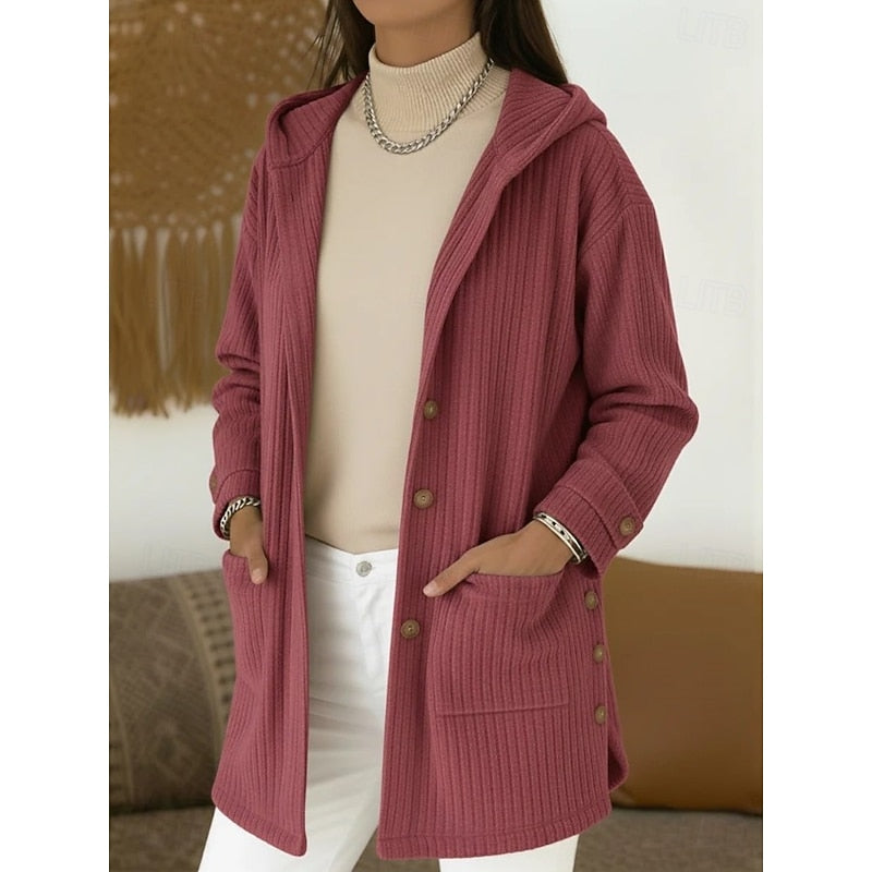 Maureen | Hooded Longline Coat