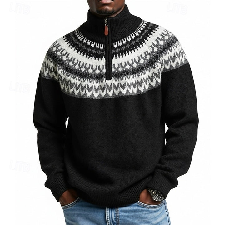 Beckett | Nordic Quarter-Zip Pullover