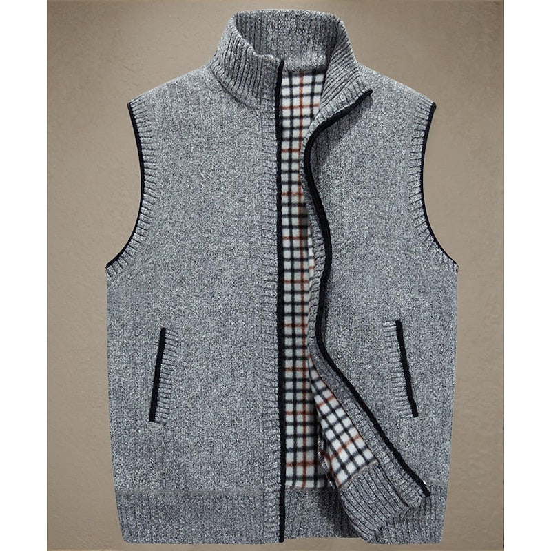 Gregory | Zip-Up Stand Collar Gilet