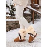 Marissa | Cosy Round-Toe Snow Boots