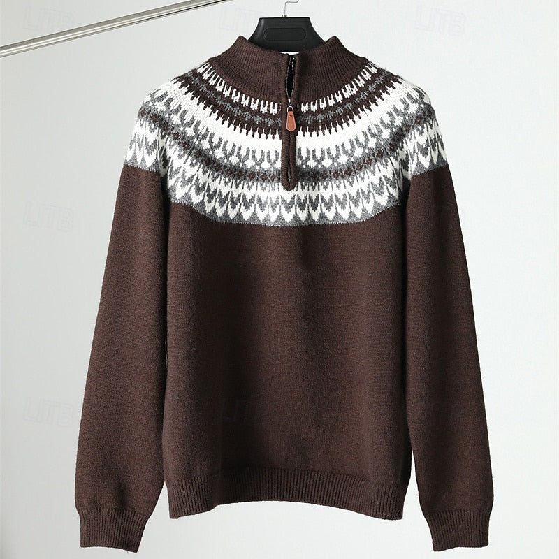 Beckett | Nordic Quarter-Zip Pullover