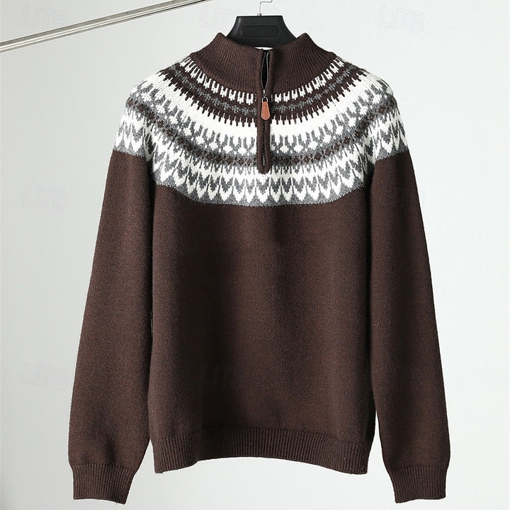 Beckett | Nordic Quarter-Zip Pullover