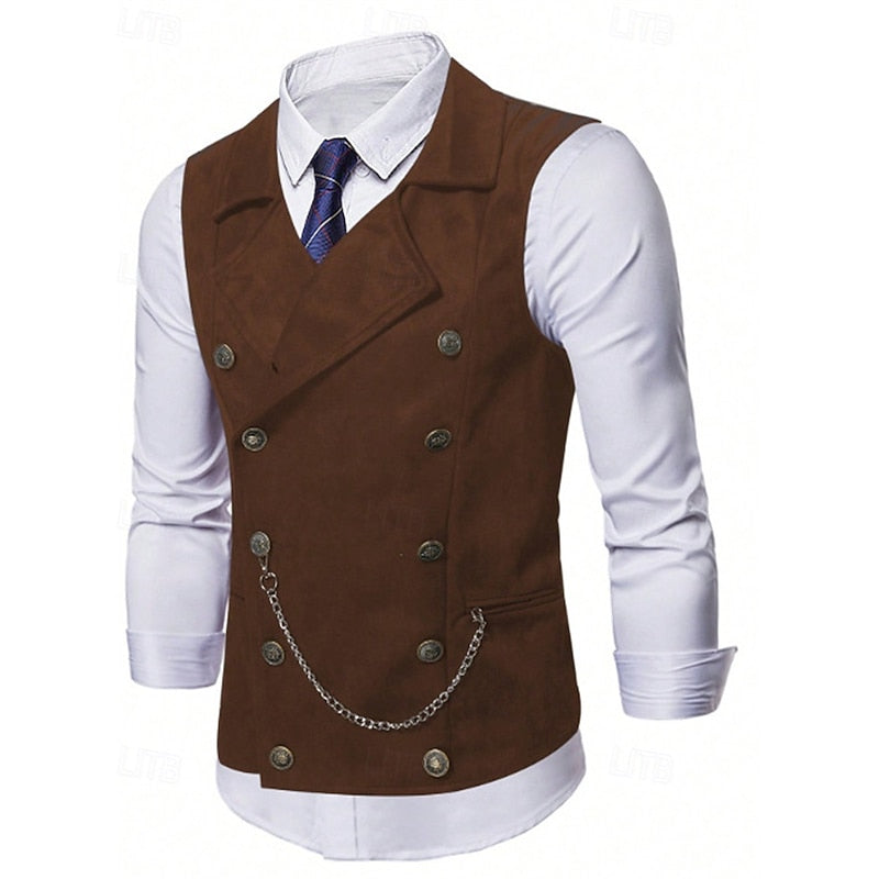 Ambrose | Double-Breasted Lapel Waistcoat